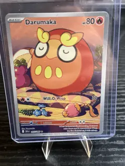 Pokemon TCG SV Black Bolt Darumaka Illustration Rare Card 097/086 - English - Image 1