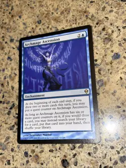 Archmage Ascension 42 Zendikar Regular MTG TCG CARD NM - Image 1