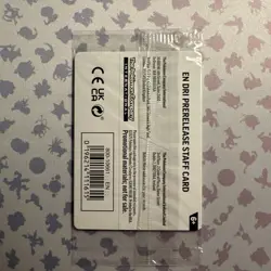 Destined Rivals SEALED STAFF Stamped Prerelease Promo Set - All 4 Cards - Image 2