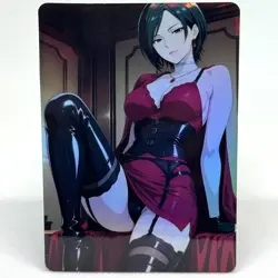 Resident Evil Ada Wong Goddess Anime Waifu ACG Foil Card - Image 1