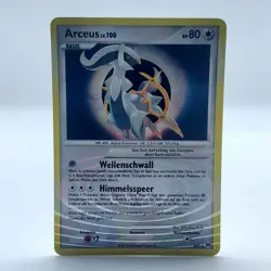 Pokemon TCG Karte - Arceus LV.100 AR5 - Holo Platin - Image 1