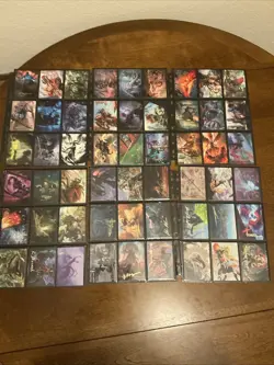 Magic the Gathering - 90+ Art Series Card Lot Set - RARE - Gold Sign - Image 1