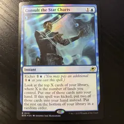 Consult The Star Charts Rare Foil MTG Edge Of Eternities #51 NM - Image 1