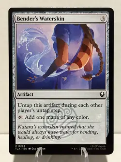 Bender's Waterskin 255 C Avatar: The Last Airbender NM MTG - Image 1