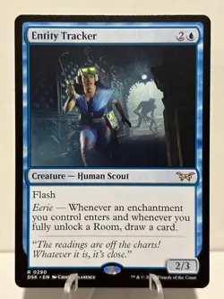 Entity Tracker (0290) R Duskmourn: House of Horror Normal NM MTG - Image 1