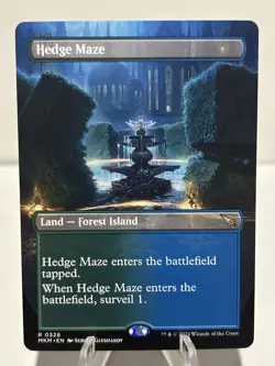 Hedge Maze (Borderless) 326 R Murders at Karlov Manor NM MTG - Image 1