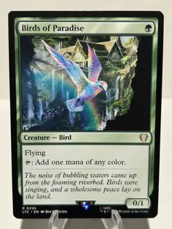 Birds of Paradise 235 R Commander: The Lord of the Rings NM MTG - Image 1
