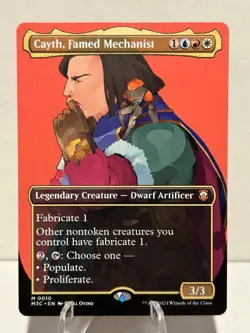 Cayth, Famed Mechanist (Borderless) 10 M Commander: Modern Horizons 3 NM MTG - Image 1