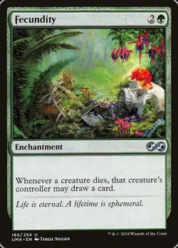 Fecundity - 165 - NM - Ultimate Masters (UMA) - Foil - MTG - Image 1