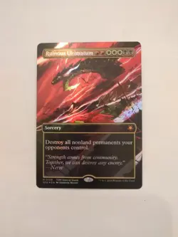 Ruinous Ultimatum (Borderless) Special Guests Foil 0108 Mtg Magic the gathering - Image 1