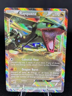 Pokemon TCG Rayquaza EX 85/124 (Dragons Exalted) - Image 1