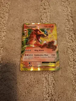 Pokemon TCG Charizard-EX Evolutions 12/108 Holo Holo Rare EX - Image 1