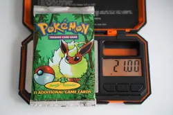 21.00g - Pokemon 1999 Jungle Unlimited Booster Pack Flareon Vintage WOTC ~READ~ - Image 1
