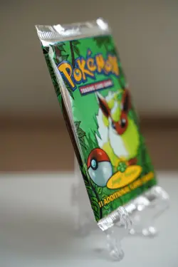 21.00g - Pokemon 1999 Jungle Unlimited Booster Pack Flareon Vintage WOTC ~READ~ - Image 5