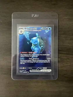 Pokemon Blastoise EX SIR 200/165 Scarlet & Violet 151 Near Mint - Image 1
