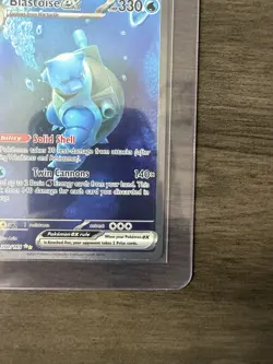 Pokemon Blastoise EX SIR 200/165 Scarlet & Violet 151 Near Mint - Image 3