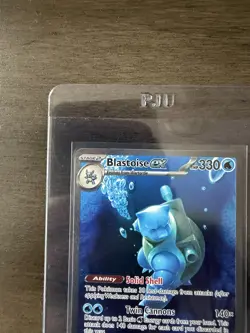 Pokemon Blastoise EX SIR 200/165 Scarlet & Violet 151 Near Mint - Image 5