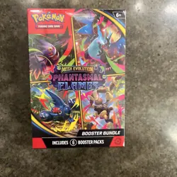 Pokemon Phantasmal Flames Booster Bundle (6 Booster Packs) Factory Sealed - Image 1