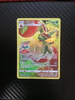 Pokemon Flapple TG02/TG30 Holo Rare Sword & Shield Astral Radiance NM TCG - Image 1