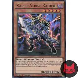 Yugioh Kaiser Vorse Raider MVP1-EN002 Ultra Rare 1st Edition NM - Image 1