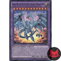 Yugioh Neo Blue-Eyes Ultimate Dragon MVP1-EN001 Ultra Rare 1st Edition NM - Image 1