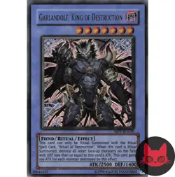 Yugioh Garlandolf, King of Destruction ABPF-EN039 Ultra Rare NM - Image 1