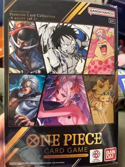One Piece TCG Game Premium Card Collection 6 Assort Vol 1 English Sealed - Image 1
