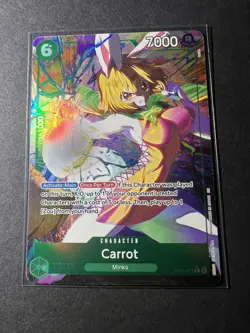 One Piece TCG Carrot ALT ART ENGLISH EB03-013 HEROINES Edition Near Mint - Image 4