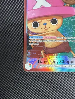 One Piece CCG Tony Tony Chopper Alt Art Leader OP08-001 - Image 5