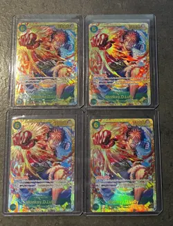 Monkey D Luffy OP13-118 SEC Carrying On His Will One Piece TCG English play set - Image 1