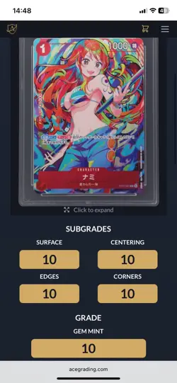 Ace 10 Nami - PERFECT SUBGRADES - ST01-007 PRB The Best Storage Box - One Piece - Image 2