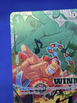 One Piece Winner Pack 2025 Vol 2 Scratchmen Apoo EB01-015 Stamped Promo NM - Image 3