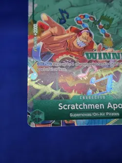 One Piece Winner Pack 2025 Vol 2 Scratchmen Apoo EB01-015 Stamped Promo NM - Image 5