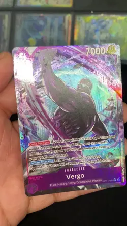 One Piece TCG Vergo Alt Art OP14-061 English - Image 2