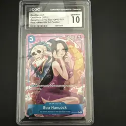 2025 ONE PIECE OP13-CARRYING ON HIS WILL ALTERNATE ART #051 BOA HANCOCK cgc 10 - Image 1