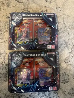 2x One Piece Illustration Box Vol 6 Brand New Sealed Volume 6 *LOT of 2* - Image 1