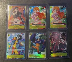 One Piece TCG Starter Deck 29 Alt Art(6) Nami,Robin,Brook,Franky,Lucci - Image 1
