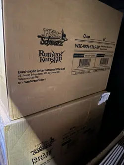 Weiss Schwarz Rurouni Kenshin Booster Box English Edition - Image 2