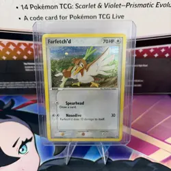 Pokemon Emerald Card Farfetch'd Secret Rare Holo 107/106 EXC/NM - Image 1