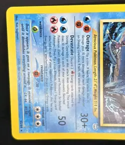 Pokemon TCG Shining Gyarados Holo Neo Revelation Card 65/64 🔥 - Image 5
