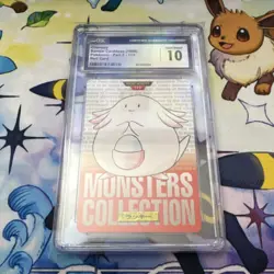 Pokemon Chansey 113 Bandai Carddass Part 2 Red Card 1996 CGC 10 - Image 1
