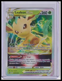 SWSH: Sword & Shield Promo Cards #SWSH195 Leafeon VSTAR - Image 1