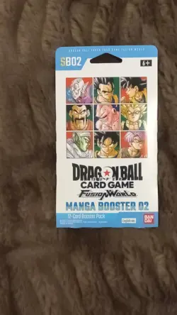 Dragon Ball Super Fusion World Manga Booster 02, 4x 12-card packs, English. - Image 3
