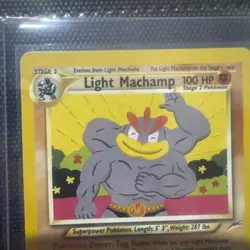 Light Machamp 25/105 Rare Neo Destiny WOTC Pokemon NM - Image 2