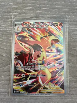 Pokemon TCG Ethan's Typhlosion Destined Rivals Illustration 190/182 - Image 1