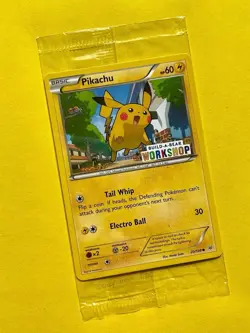 Pokemon TCG Pikachu Build-A-Bear Workshop Promo 20/108 Promo Promo - Image 1