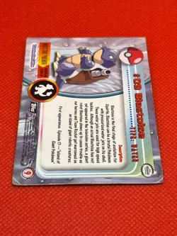 Pokemon Topps Blastoise #09 1999 Topps TV Animation Edition Non Holo - Image 5