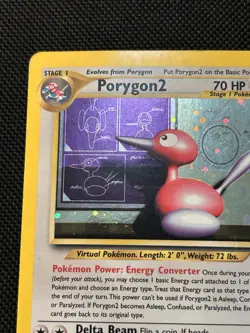 Pokemon Porygon2 TCG Neo Revelation 12/64 Unlimited Holo Rare MP - Image 3