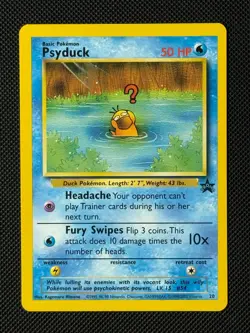 Pokemon Cards Psyduck 20 Wizards Black Star Promos Promo - Image 1