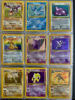 1999 Pokemon 100% Complete Master Set ￼ Fossil 62/62 - Image 1